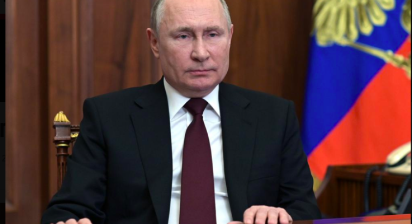 ვლადიმერ პუტინი ქვეყნის მოსახლეობას სიტყვით მიმართავს
