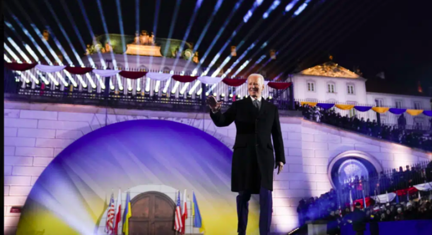 ჯო ბაიდენი პოლონეთში: „რუსეთი უკრაინაში ვერასდროს გაიმარჯვებს“