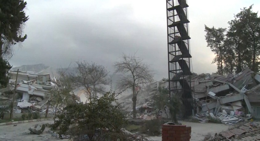 მიწისძვრის მძიმე შედეგები თურქეთში