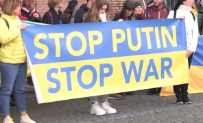 ევროპის ქვეყნების დედაქალაქებში უკრაინის მხარდამჭერი აქციები გაიმართა