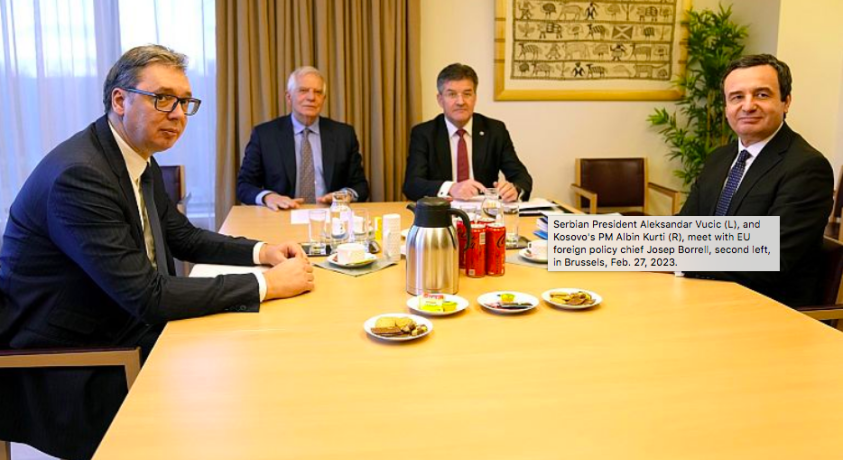 სერბეთი და კოსოვო ევროკავშირის სამშვიდობო გეგმის მიხედვით მოლაპარაკებებს განაგძობენ