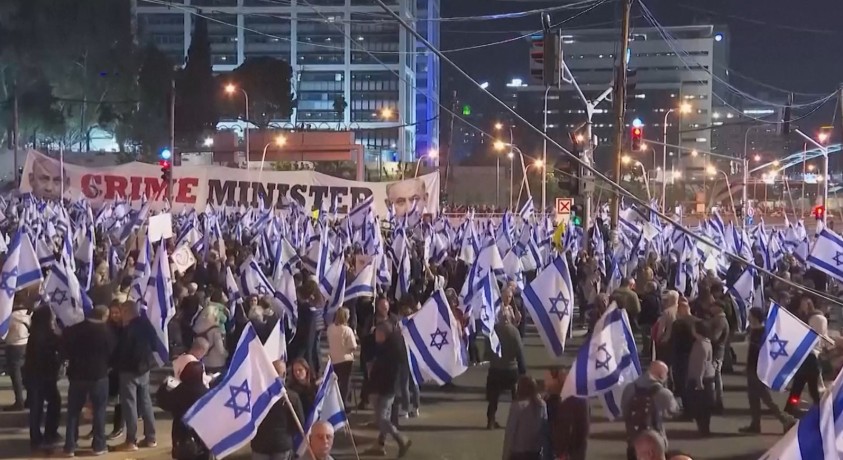 საპროტესტო გამოსვლები ისრაელში გრძელდება