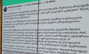 სოციალურ ქსელში „უცხოური გავლენის აგენტების” შესახებ კანონპროექტს აპროტესტებენ