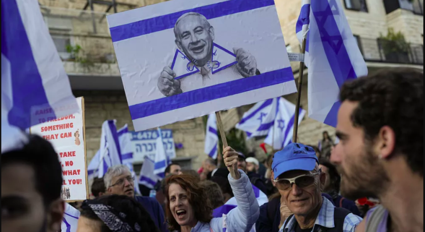 ბენიამინ ნეთანიაჰუ იძულებული გახდა სასამართლო სისტემის რეფორმის აღსრულება შეეჩერებინა