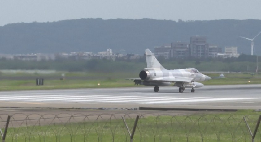 ჩინეთის ფართომასშტაბიანი სამხედრო წვრთნების საპასუხოდ ტაივანმა საბრძოლო თვითმფრინავები გაუშვა