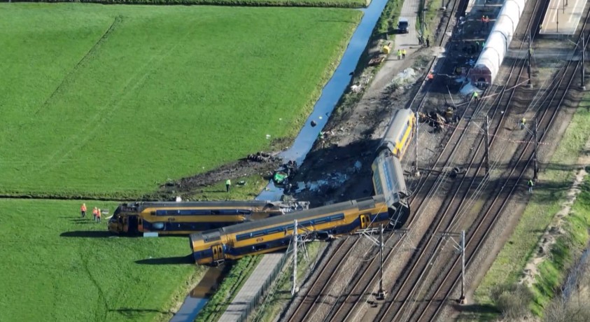ნიდერლანდებში რკინიგზაზე მომხდარ ავარიას ერთი ადამიანის სიცოცხლე ემსხვერპლა