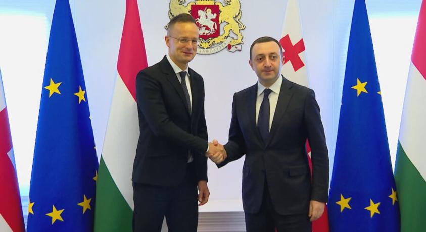 საქართველოს პრემიერ-მინისტრი უნგრეთის საგარეო საქმეთა და ვაჭრობის მინისტრს შეხვდა