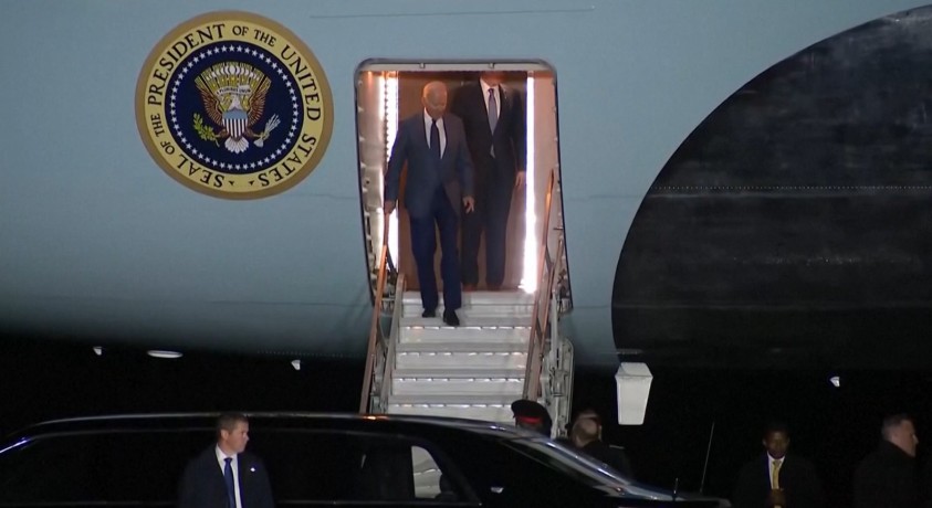 ჯო ბაიდენი ბელფასტში ჩავიდა