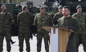 ზელენსკიმ ჰააგაში პუტინის პასუხისგებაში მიცემა მოითხოვა