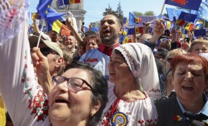 მოლდოვაში ევროკავშირში გაერთიანების მოთხოვნით მსვლელობა გაიმართა