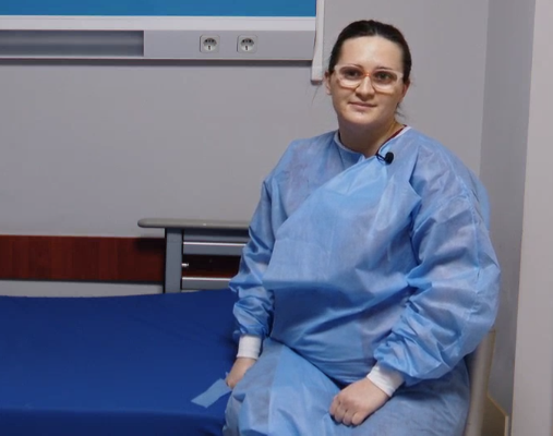 ერთი ექთნის ამბავი “როდესაც ჩემი შვილი დაიბადება აუცილებლად მოვუყვები ექიმებისა და ექთნების გმირობებზე”