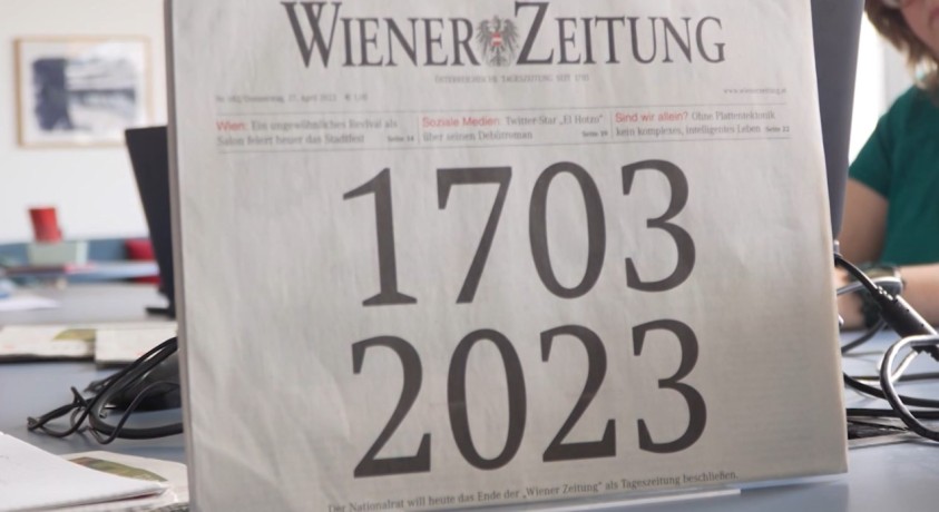 ავსტრიაში მსოფლიოში უძველესი გაზეთი მუშაობს წყვეტს