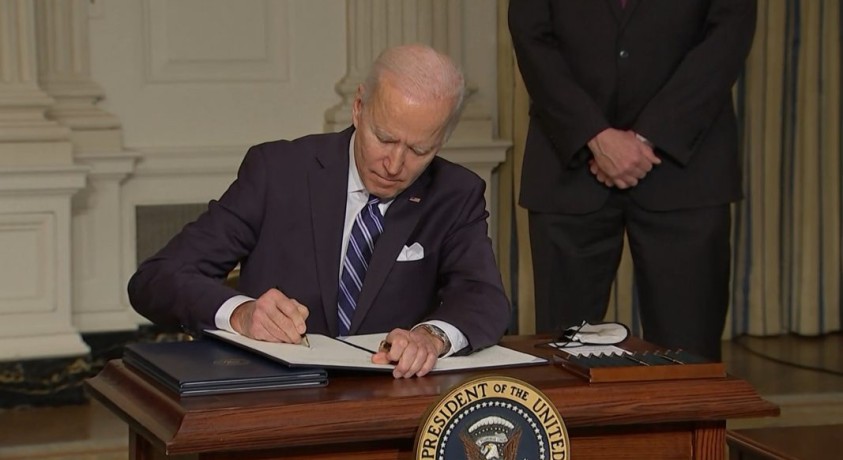 კლიმატის პრობლემების გადასაჭრელად პრეზიდენტმა ჯო ბაიდენმა ხელი ახალ ბრძანებას მოაწერა