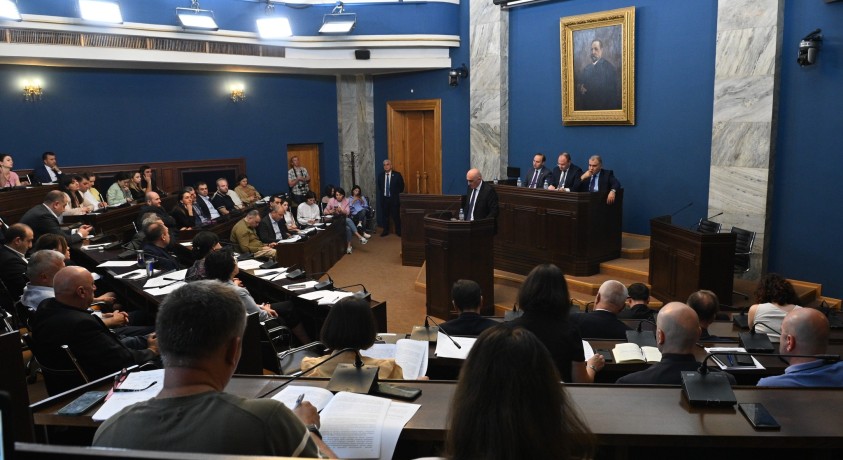 საქართველოს პარლამენტში სუსის 2022 წლის საქმიანობის ანგარიში წარადგინეს