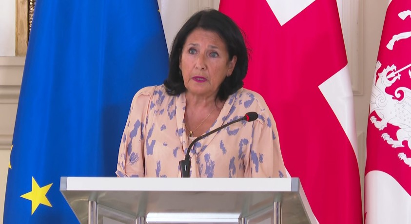 სალომე ზურაბიშვილი: დღეს ჩვენს ქვეყანაში გამოხატვისა და შეკრების უფლება დაირღვა