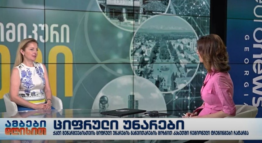 ციფრული უნარები – “ქალები მომავლისთვის” სამეთვალყურეო საბჭოს წევრი, ქეთი ქვარცხავა