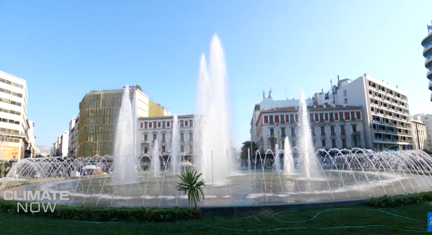 როგორ ეგუება ათენი სითბურ ტალღებს