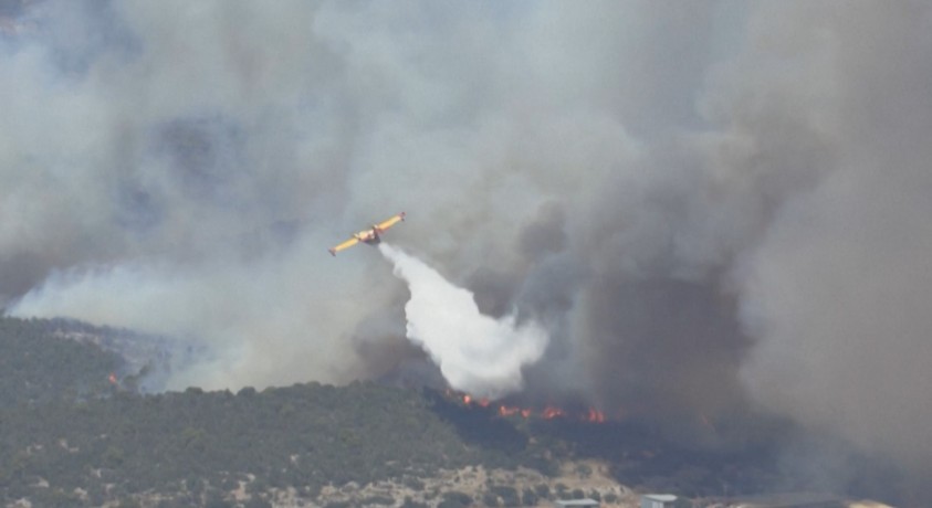 საბერძნეთში ბოლო სამი დღის განმავლობაში ტყის ხანძრების 200 ახალი კერა გაჩნდა