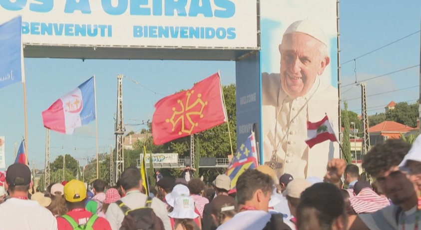 ლისაბონში ახალგაზრდობის მსოფლიო დღისადმი მიძღვნილ კვირეულზე რომის პაპი ჩადის
