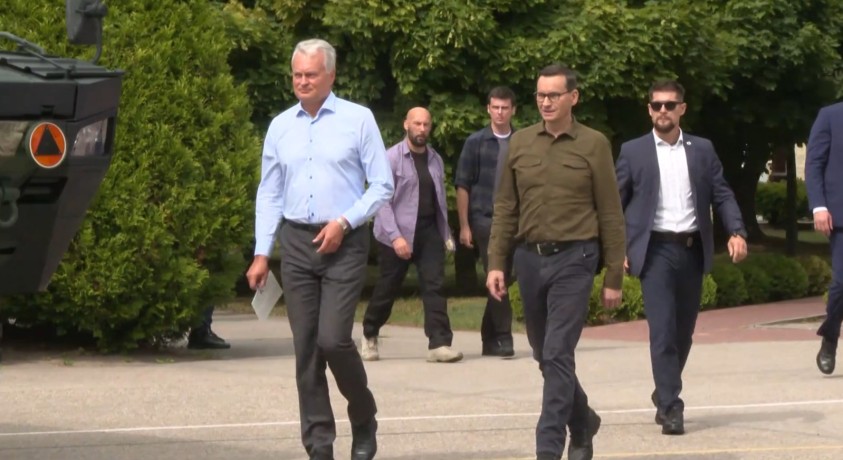 ლიეტუვისა და პოლონეთის ლიდერებმა საგანგებო შეხვედრა გამართეს