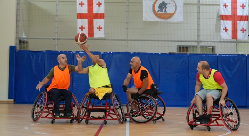 დაჭრილი მებრძოლების კალათბურთის გუნდის ამბავი