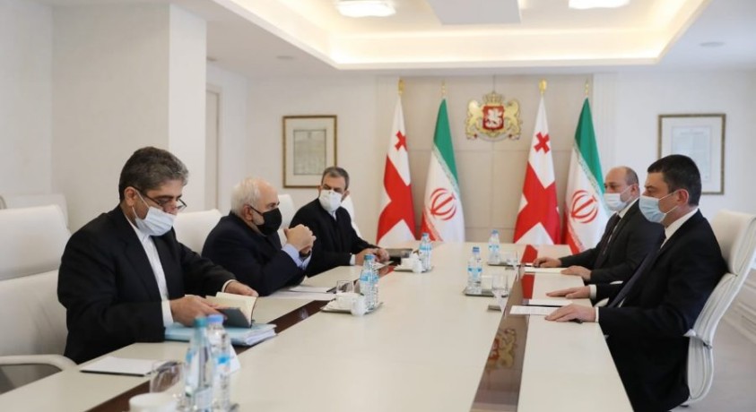 გიორგი გახარიამ ირანის საგარეო საქმეთა მინისტრთან ერთად რეგიონში არსებული ვითარება და ორმხრივი სავაჭრო-ეკონომიკური კავშირების განვითარება განიხილა