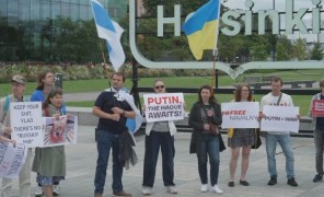 ვლადიმერ პუტინის პოლიტიკა ევროპის ქვეყნებში გააპროტესტეს