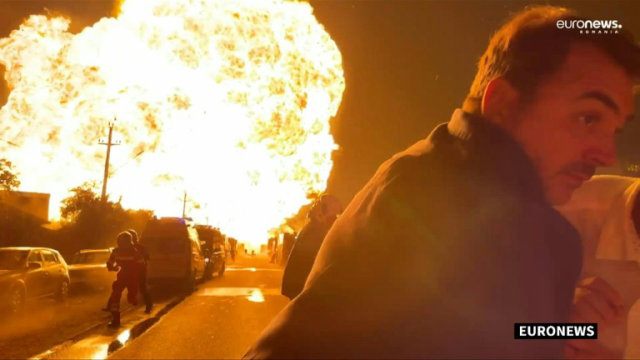 რუმინეთში თხევადი აირის სადგურზე მომხდარ აფეთქებას ორი ადამიანი ემსხვერპლა