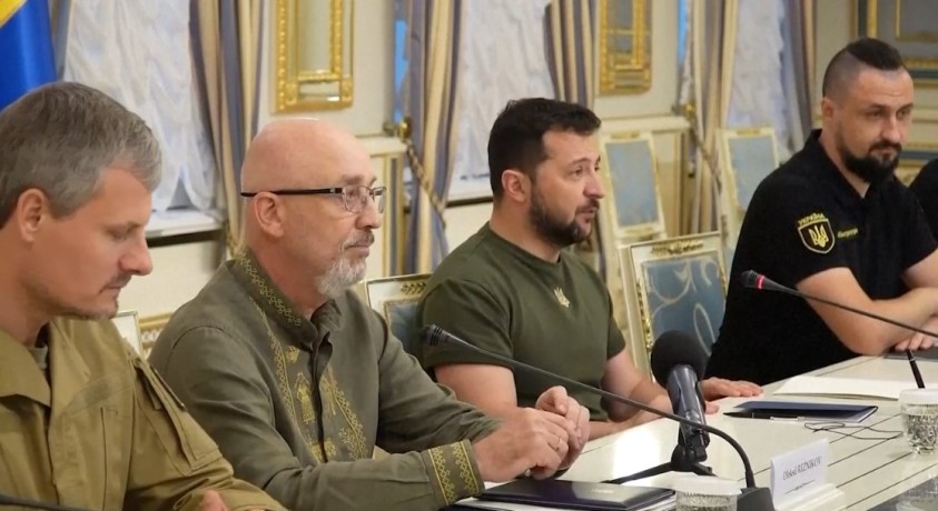 ზელენსკიმ უკრაინის თავდაცვის მინისტრი ოლექსი რეზნიკოვი რუსტემ უმეროვით შეცვალა