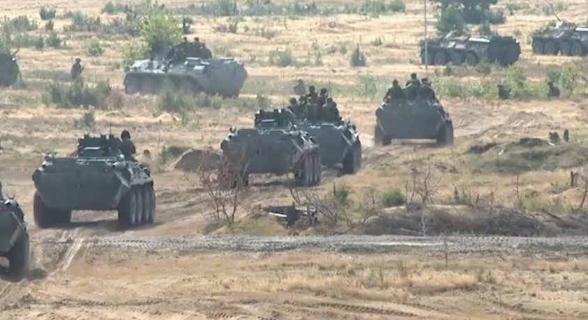 ბელარუსში კოლექტიური უსაფრთხოების ხელშეკრულების ორგანიზაციის სამხედრო წვრთნები მიმდინარეობს