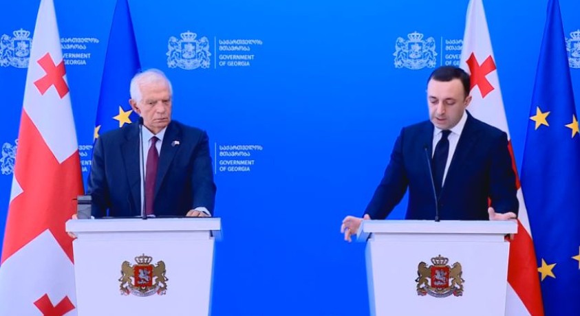 ირაკლი ღარიბაშვილისა და ჯოზეპ ბორელის ერთობლივი განცხადებები