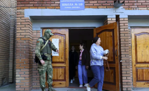 უკრაინის ხუთ ოკუპირებულ რეგიონში ადგილობრივი არჩევნები გაიმართა