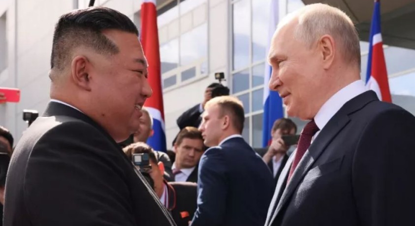 ჩრდილოეთ კორეის ლიდერმა ვლადიმერ პუტინს რუსეთში მიწვევისთვის მადლობა გადაუხადა