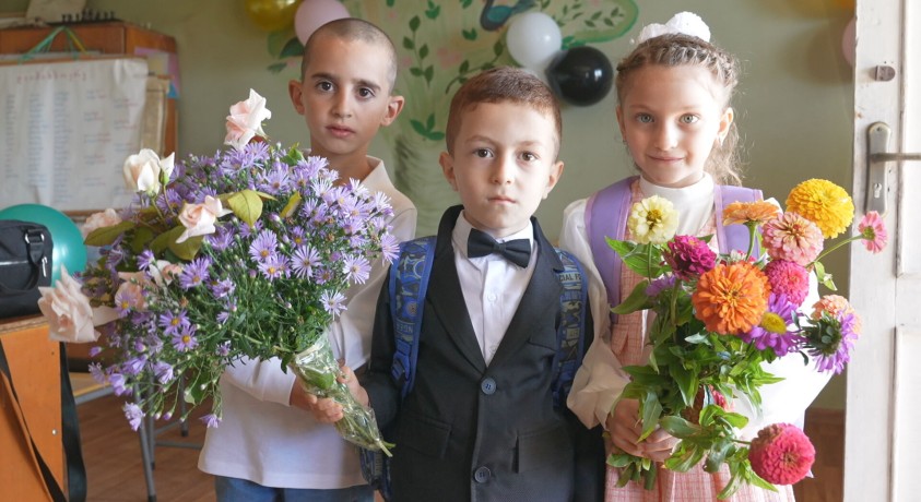 სკოლა სამი მოსწავლით – კოდავარდისუბანში პირველი ზარი დაირეკა