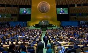 გაერთიანებული ერების ორგანიზაციის გენერალური ასამბლეა გრძელდება