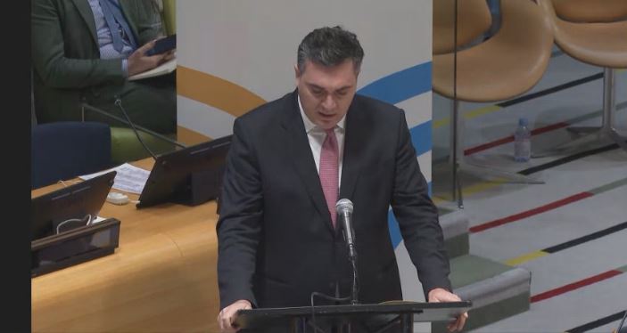 საქართველოს საგარეო საქმეთა მინისტრი გაეროს გენერალურ ასამბლეის სესიაზე სიტყვით გამოვიდა