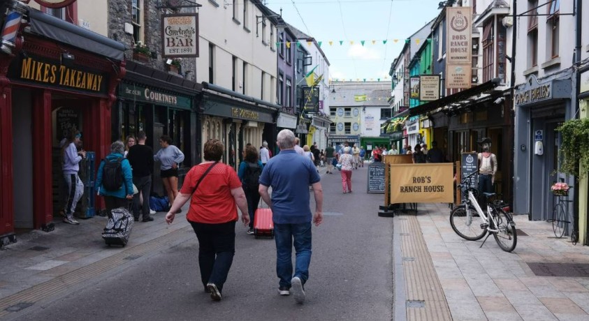 ირლანდიის ქალაქ კილარნიში ტურისტების რაოდენობა მნიშვნელოვნად შემცირდა