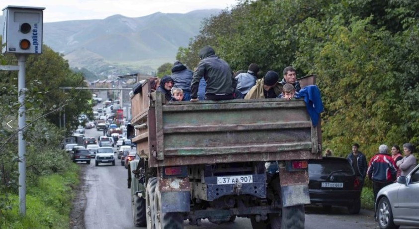 ყარაბაღი 13 ათასზე მეტმა ადამიანმა დატოვა
