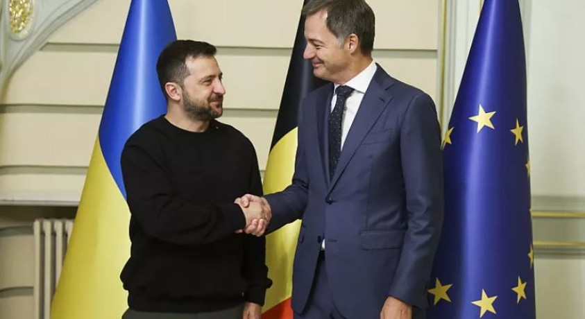 ზელენსკი ბრიუსელში პარტნიორებს ხვდება