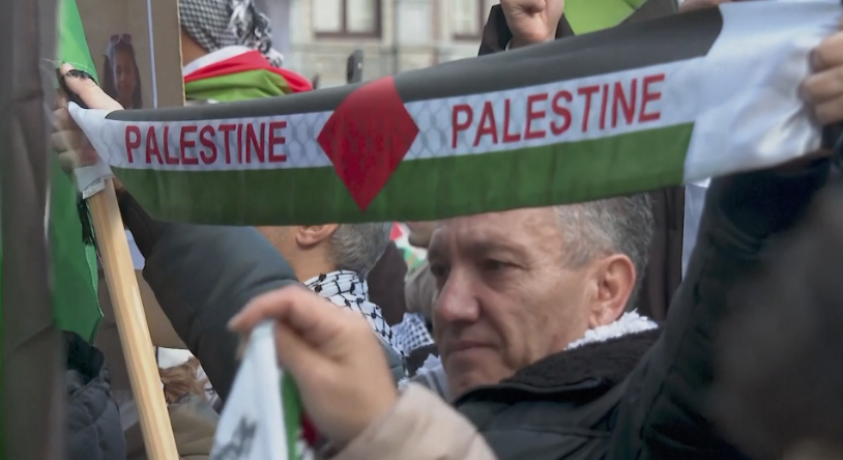 ახლო აღმოსავლეთში მიმდინარე ომს მსოფლიოს სხვადასხვა ქვეყანაში აპროტესტებენ