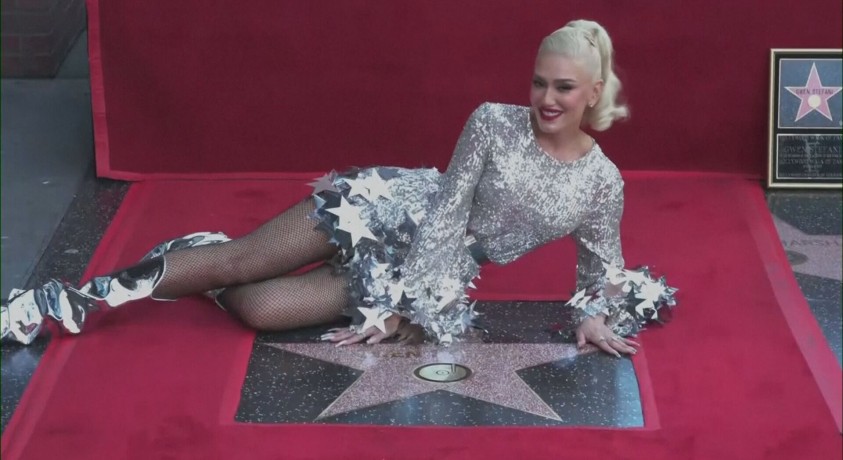 გვენ სტეფანის ვარსკვლავის გახსნა