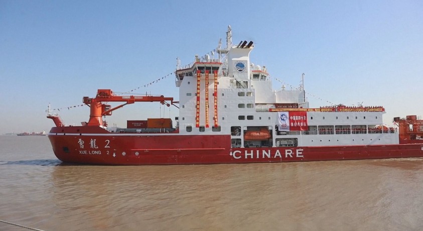 ჩინელი მეცნიერების ჯგუფი ანტარქტიდაზე წყნარ ოკეანეს შეისწავლის