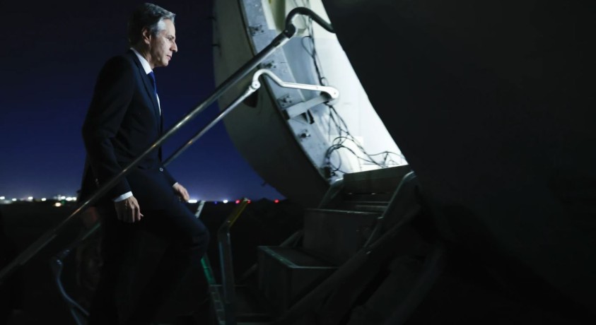 ენტონი ბლინკენი მოულოდნელი ვიზიტით ერაყში ჩავიდა