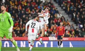 საქართველოს ნაკრებმა ევრო 2024-ის საკვალიფიკაციო ეტაპის ბოლო მატჩი ესპანეთში გამართა