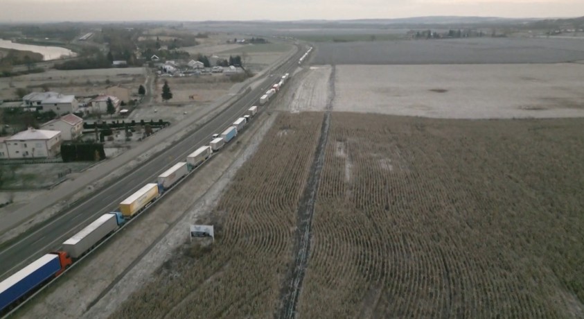ევროკომისიაში პოლონეთისა და უკრაინის საზღვარზე შექმნილ ვითარებას მიუღებელს უწოდებენ