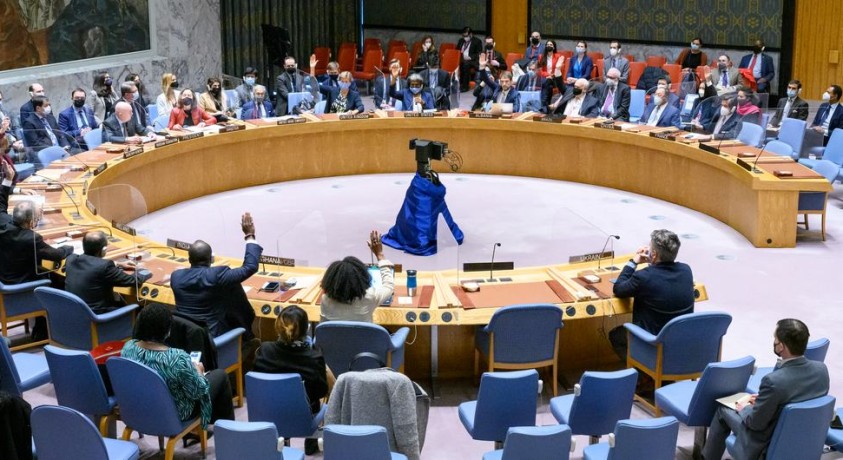 აშშ-მ გაეროს უშიშროების საბჭოს სხდომაზე ღაზაში ცეცხლის შეწყვეტის მოთხოვნის რეზოლუციას ვეტო დაადო