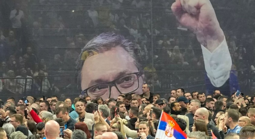 სერბეთში საპარლამენტო არჩევნების შედეგებს აპროტესტებენ