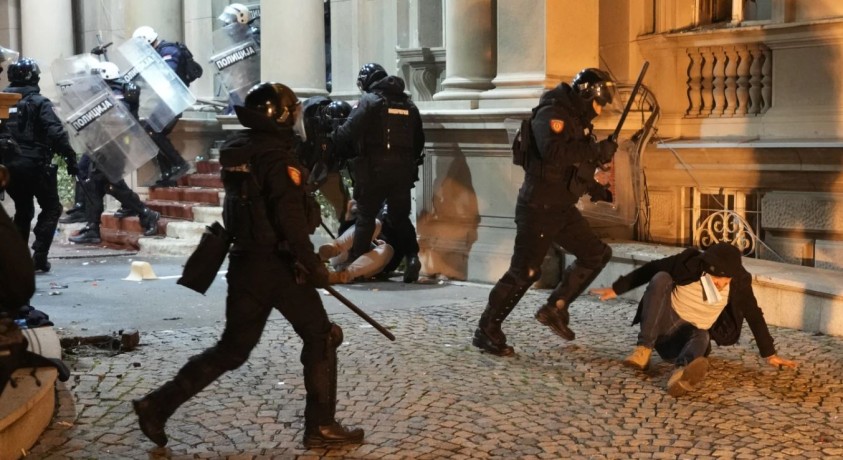 საპროტესტო აქციები ბელგრადში