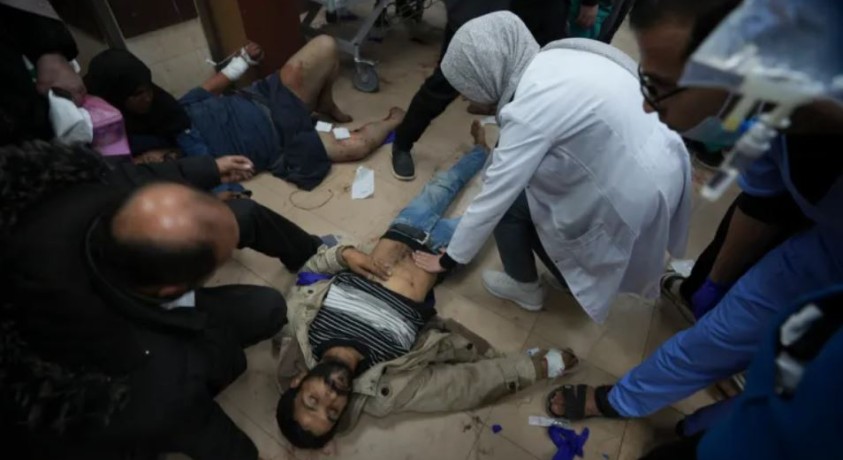 ღაზის მთავარ საავადმყოფოს ექიმების დიდი ნაწილი ტოვებს