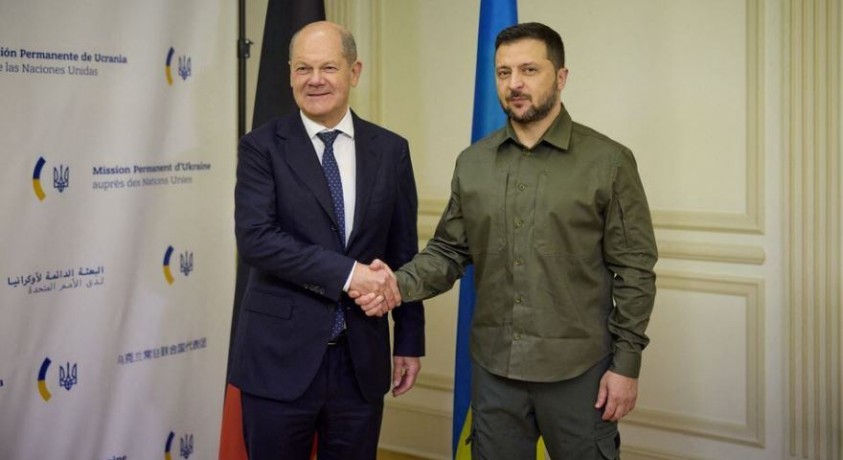 ოლაფ შოლცი ევროკავშირს უკრაინის მხარდაჭერის გაზრდისკენ მოუწოდებს